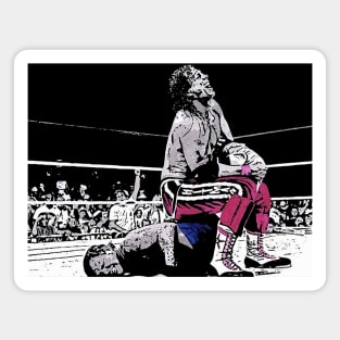 bret hart Axe Magnet